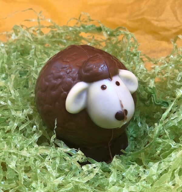 Mouton en chocolat Pâques